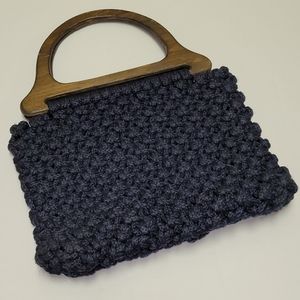 Women's Blue Hand Bag, Purse, Bag